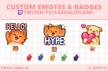 casual folami emotes