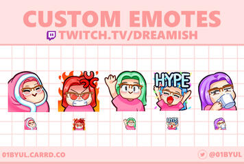 dreamish emotes